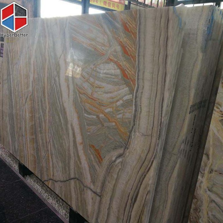 Zebra yellow onyx slab Luxury onyx stone Maed in China