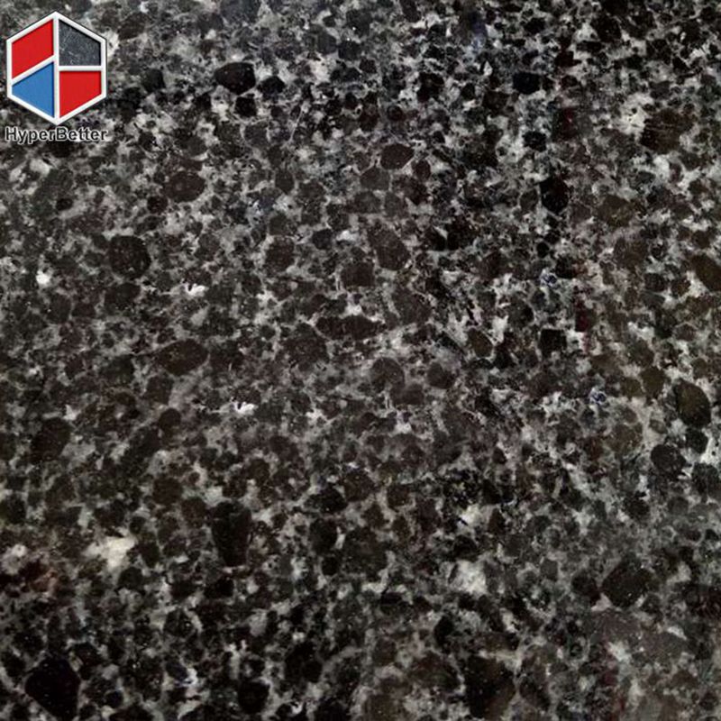 Pearl black granite slab
