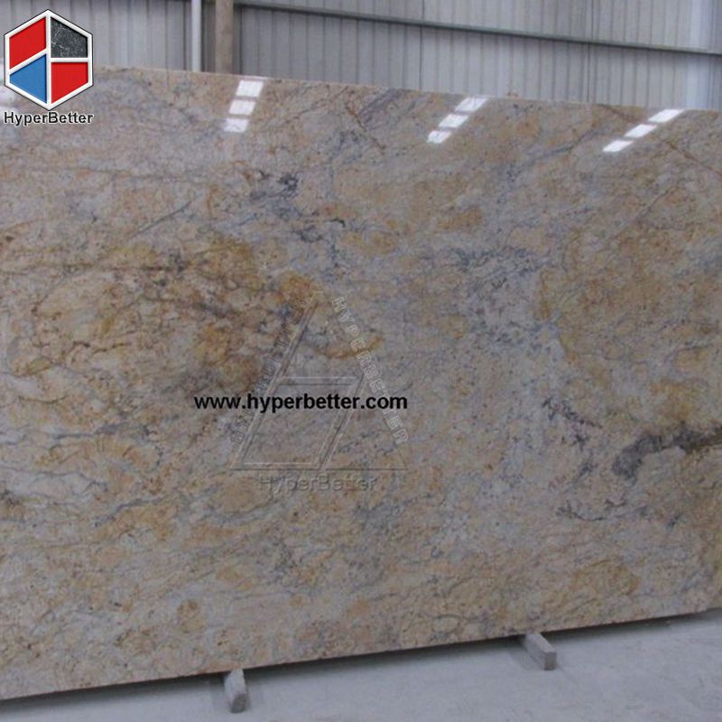 gold cremar granite slab