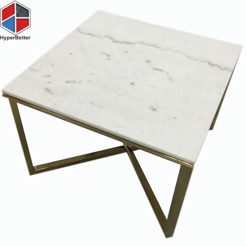 Square marble table top