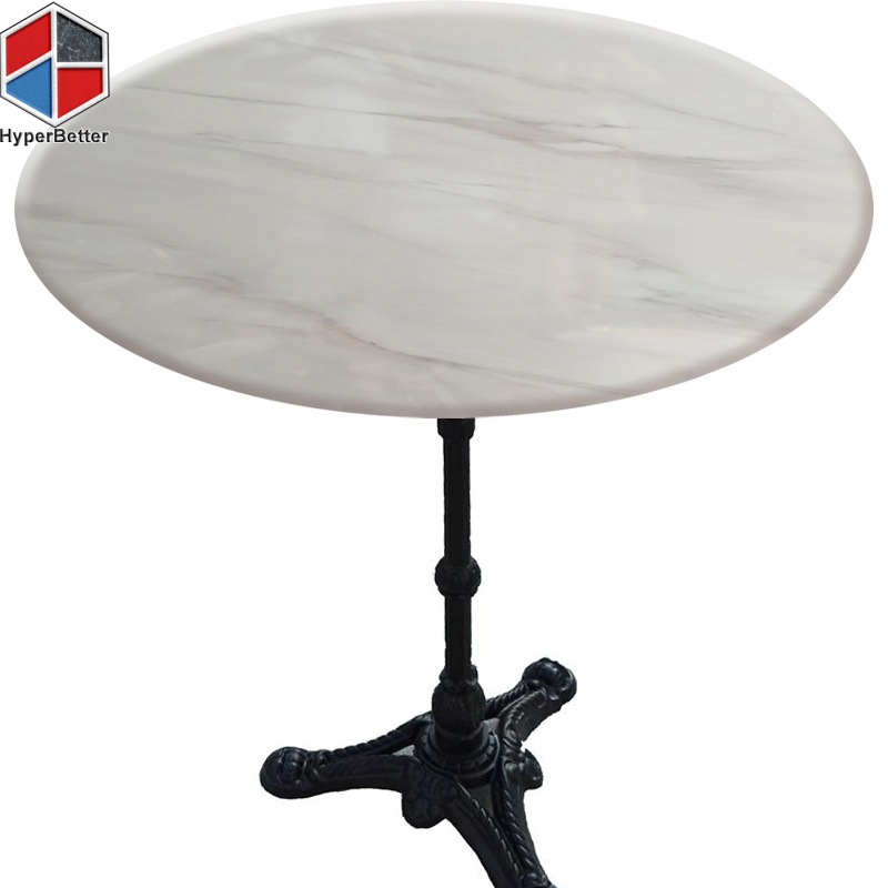 artifical white marble table