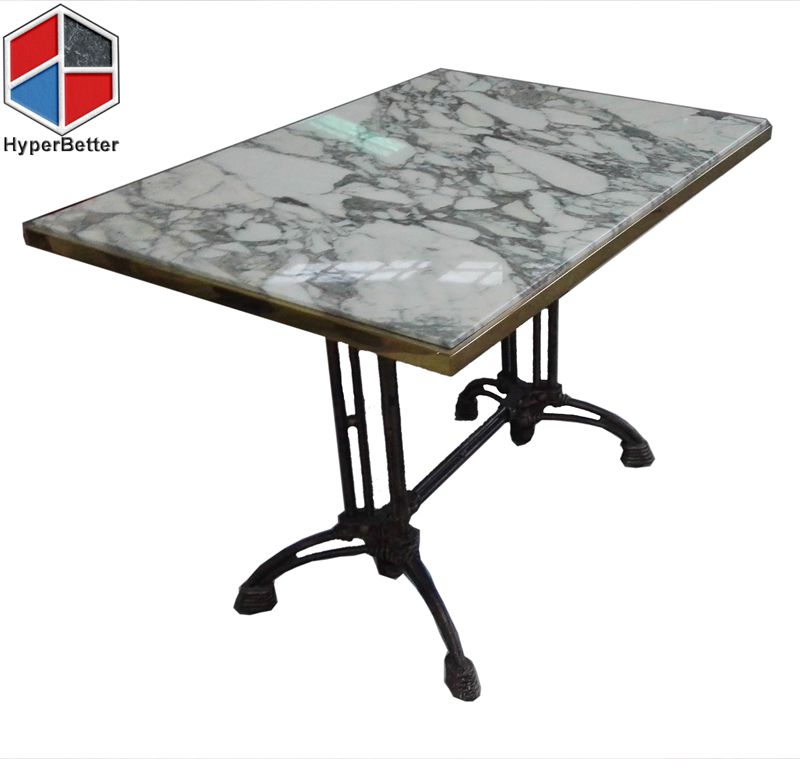 Arabescato Corchia marble dining room table