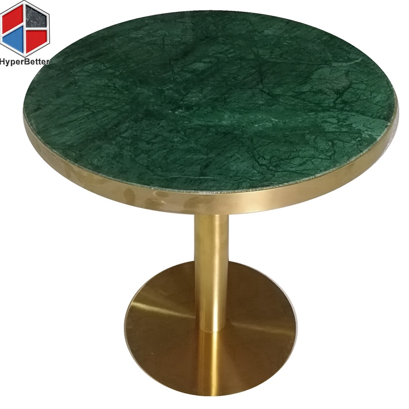 round coffee table marble top
