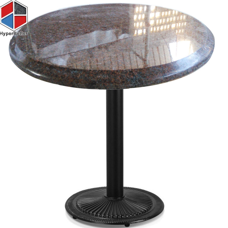 Imperial Cafe Granite Kitchen Table, Granite Round Dining Table Tops
