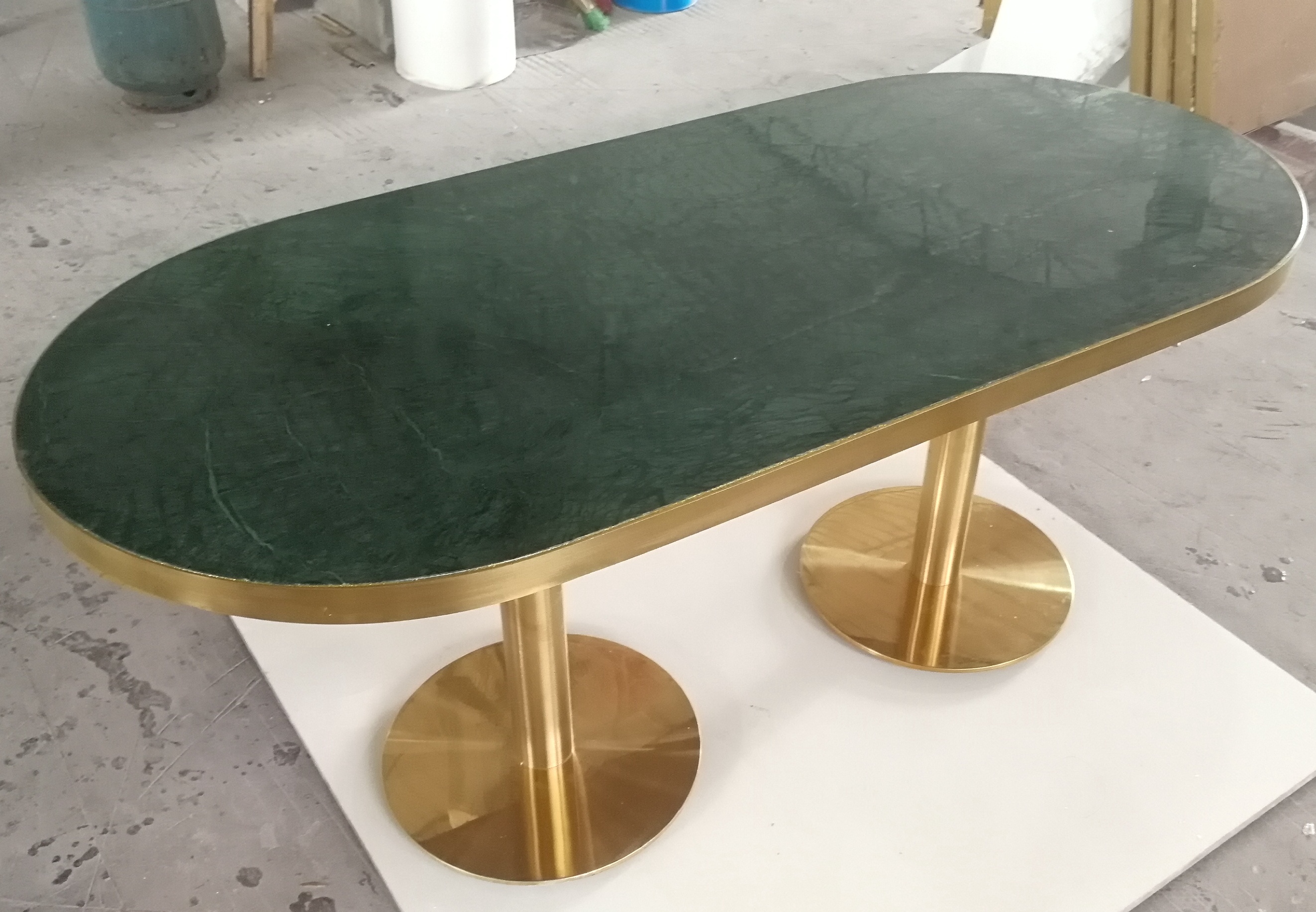 150cm round corner marble table top for restaurant |Marble table supplier